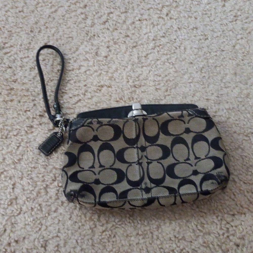 Coach wristlet